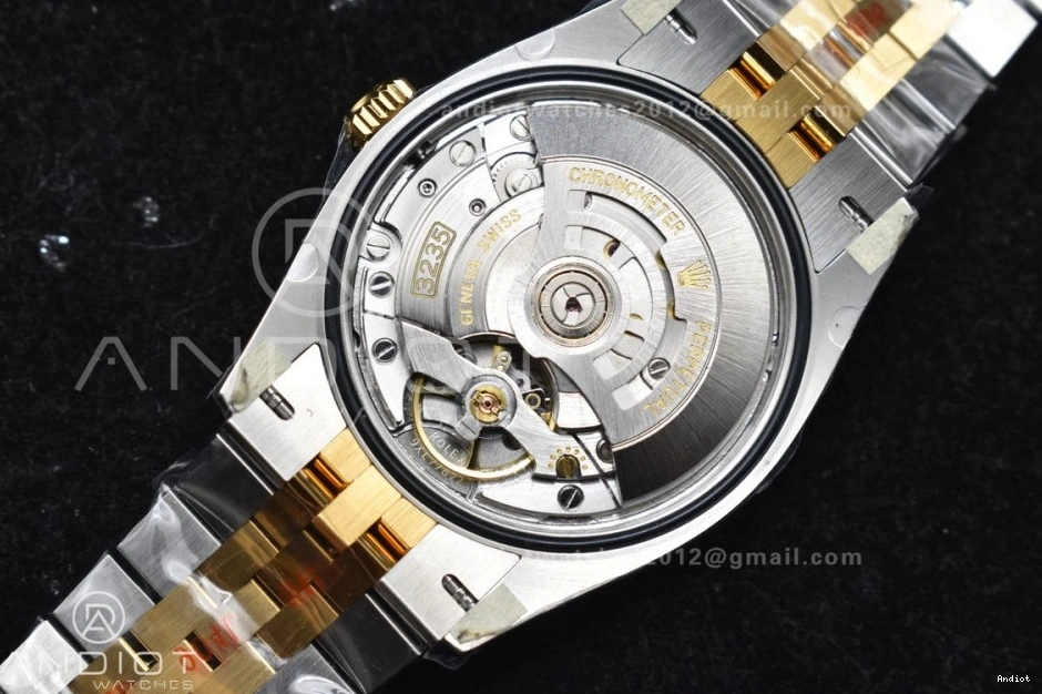 YG SS Dial VR3235 Jubilee 904L Best YG DateJust 36 1:1 126233 Edition Bracelet Diamonds Steel Clean on 1106